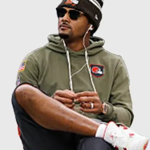 Deshaun Watson Cleveland Browns 2025 Salute to Service Hoodie