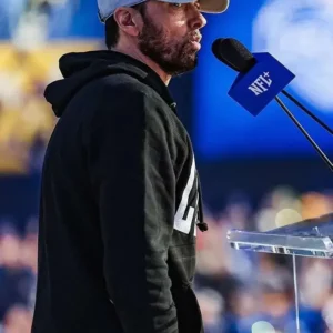 Detroit Lions Black Eminem Hoodie