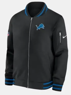 Detroit Lions Sideline Jacket Front Look