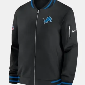 Detroit Lions Sideline Jacket Front Look