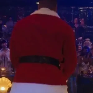 Devale Ellis Meet Me Next Christmas Santa Costume