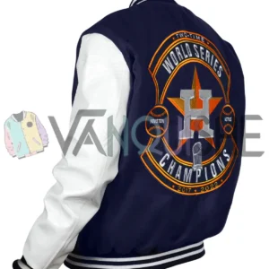 Diamondbacks 2001 World Series Jacket Back Look