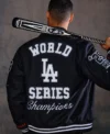 Dodgers Joshua Vides 2025 World Series Champions Jacket Front