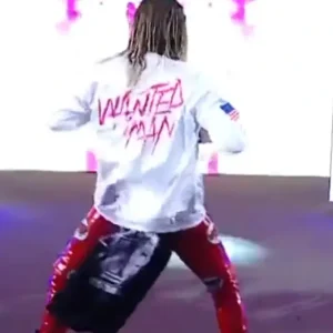 Dolph Ziggler Wanted Man Jacket Back Look
