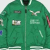 Eagles Alpha Industries Bomber Jacket Front Look