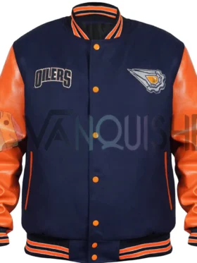 Edmonton Oilers NHL Varsity Jacket