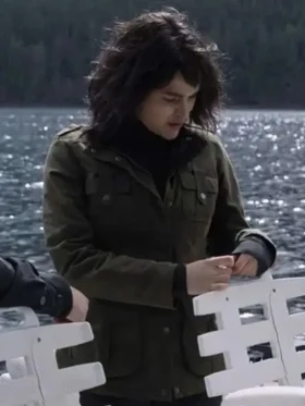 Ellen The Night Agent S01 Green Jacket