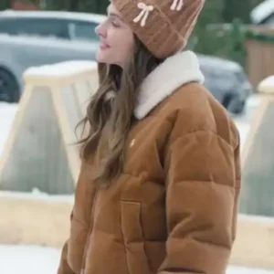 Emily Hall A Merry Little Ex-Mas Brown Corduroy Jacket