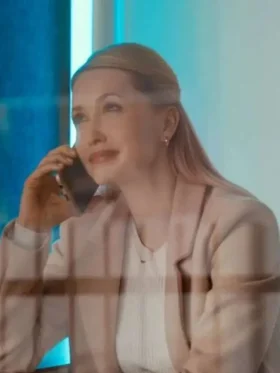 Emily Tennant Christmas Above the Clouds Wool Coat