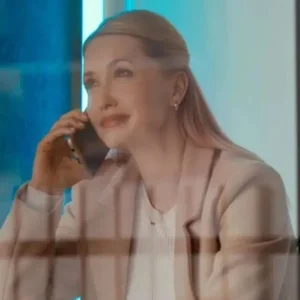 Emily Tennant Christmas Above the Clouds Wool Coat