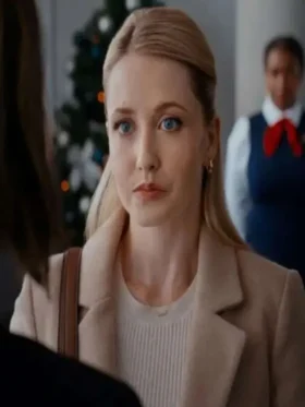 Emily Tennant Christmas Above the Clouds Wool Coat