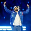 Eminem Lions Halftime Show Jacket Front