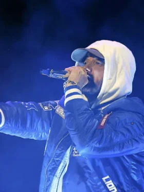 Eminem Lions Thanksgiving 2025 Halftime Show Jacket 