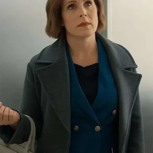 Erin Krakow Christmas Above the Clouds Grey Coat