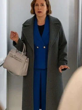 Erin Krakow Christmas Above the Clouds Grey Coat