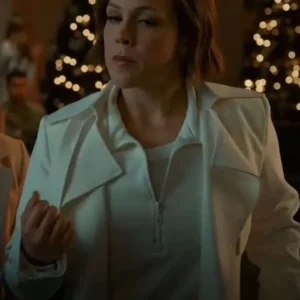Erin Krakow Christmas Above the Clouds White Coat