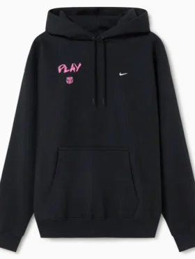 FC Barcelona x Ed Sheeran x Spotify Black Hoodie Side