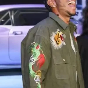 Fast X 2023 Tej Parker Green Jacket