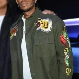 Fast X 2023 Tej Parker Green Jacket