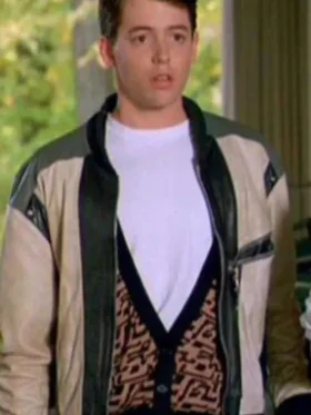 Ferris Bueller’s Day Off Matthew Broderick Leather Jacket