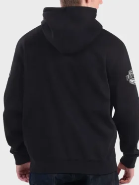 Flyers Starter x NHL Black Ice Hoodie Back Look