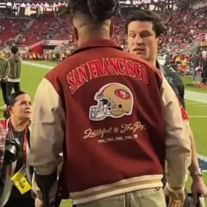 Fred Warner 49ers Varsity Bomber Jacket