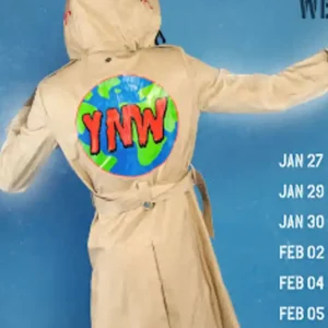 Freddy Krueger Hooded Trench Coat