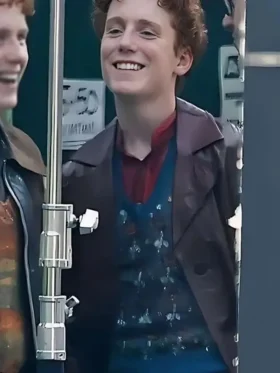 Gabriel Harland Harry Potter Series Maroon Leather Coat