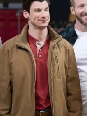 Gage Robinson Finding Mr. Christmas Brown Jacket