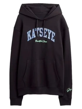 Gap Katseye Black Hoodie Front