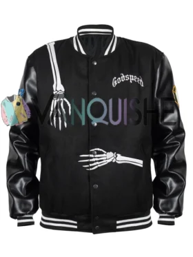 Godspeed James Blake Letterman Varsity Jacket