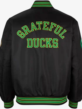 Grateful Duck Bomber Jacket Back look