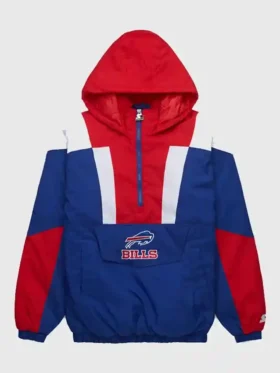 HOMAGE X Starter Bills Pullover Jacket front Look