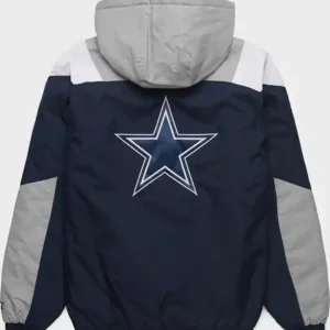 HOMAGE X Starter Cowboys Pullover Jacket Back Look