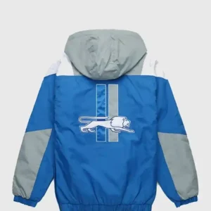 HOMAGE X Starter Lions Pullover Jacket Back Look