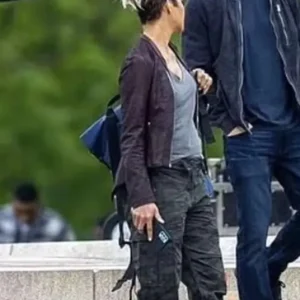 Halle Berry The Union Brown Jacket
