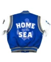 Hampton University Varsity Jacket Back Look