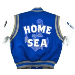 Hampton University Varsity Jacket Back Look