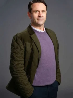 Haunted Harmony Mysteries Buried at C Adam Fergus Quilted Jacket Side