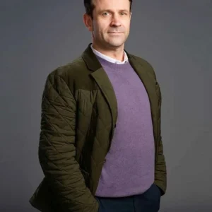 Haunted Harmony Mysteries Buried at C Adam Fergus Quilted Jacket Side