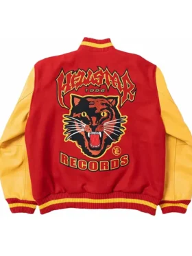 Hellstar Records Werewolf Varsity Jacket Back Look