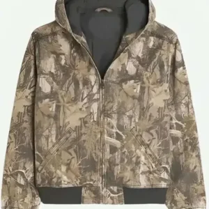 Hollister Camo Jacket Front Look