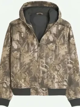 Hollister Camo Jacket Front Look