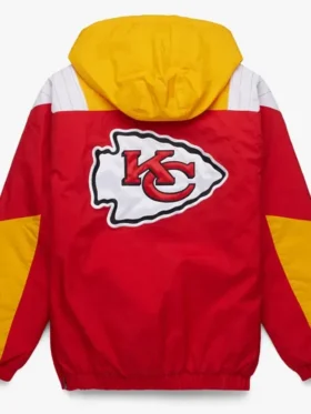 Homage x Starter Chiefs Pullover Jacket Back Look