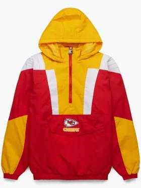 Homage x Starter Chiefs Pullover Jacket Front Look