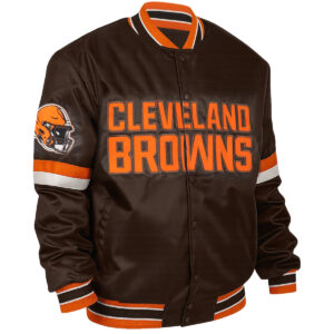 Home Game Cleveland Browns Jacket Right