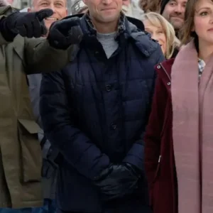 Jack Turner Love in Winterland Blue Puffer Jacket