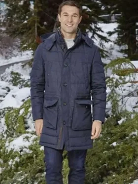 Jack Turner Love in Winterland Blue Puffer Jacket