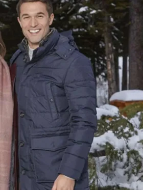 Jack Turner Love in Winterland Blue Puffer Jacket