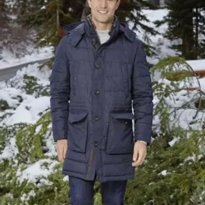 Jack Turner Love in Winterland Blue Puffer Jacket